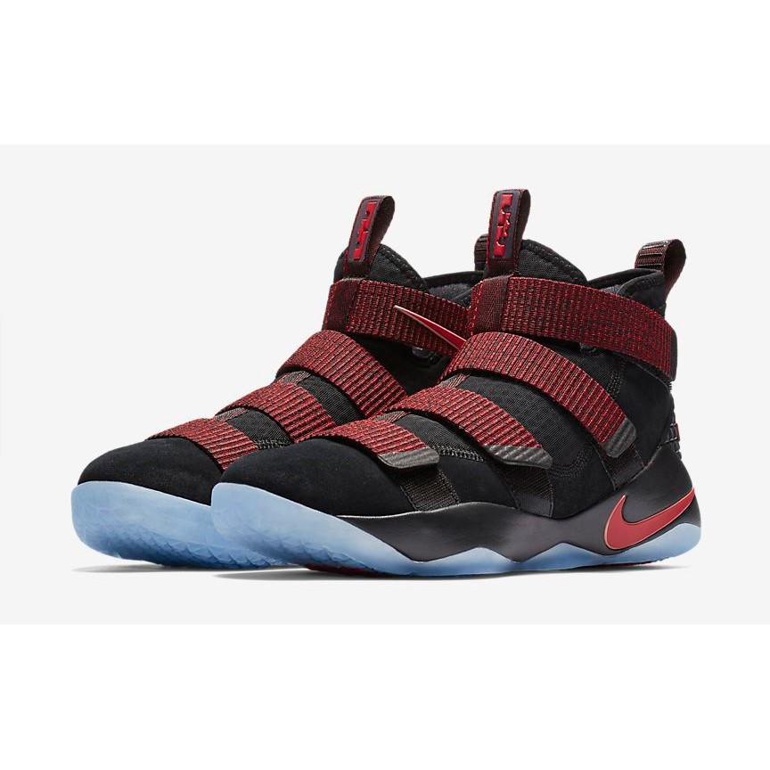 Lebron James 11 Soldier Black Red