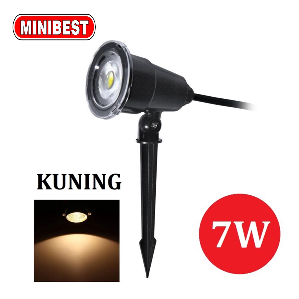 Lampu Taman Led Sorot 5W COB Tancap SOROT 3W COB TAMAN TANCAP 7W COB 5W LED