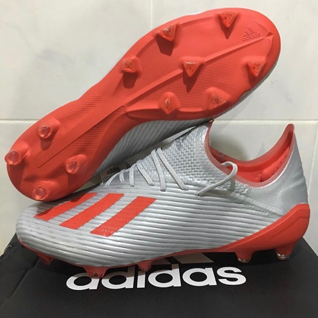 Adidas X 19.1 FG "Silver Red"
