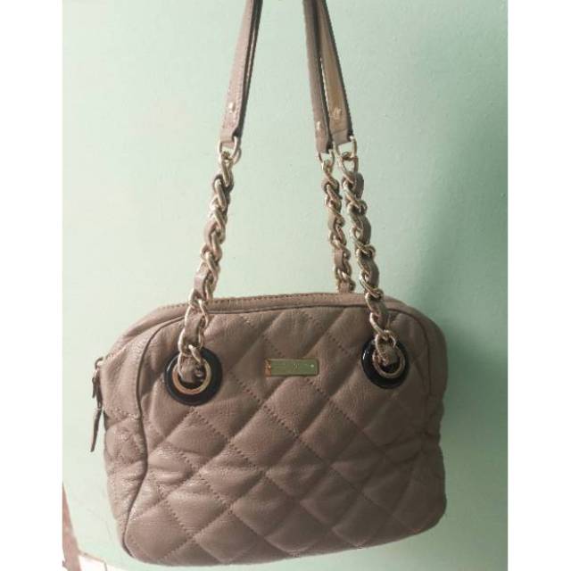 Preloved Kate Spade Shoulder bag Gold Coast full leather