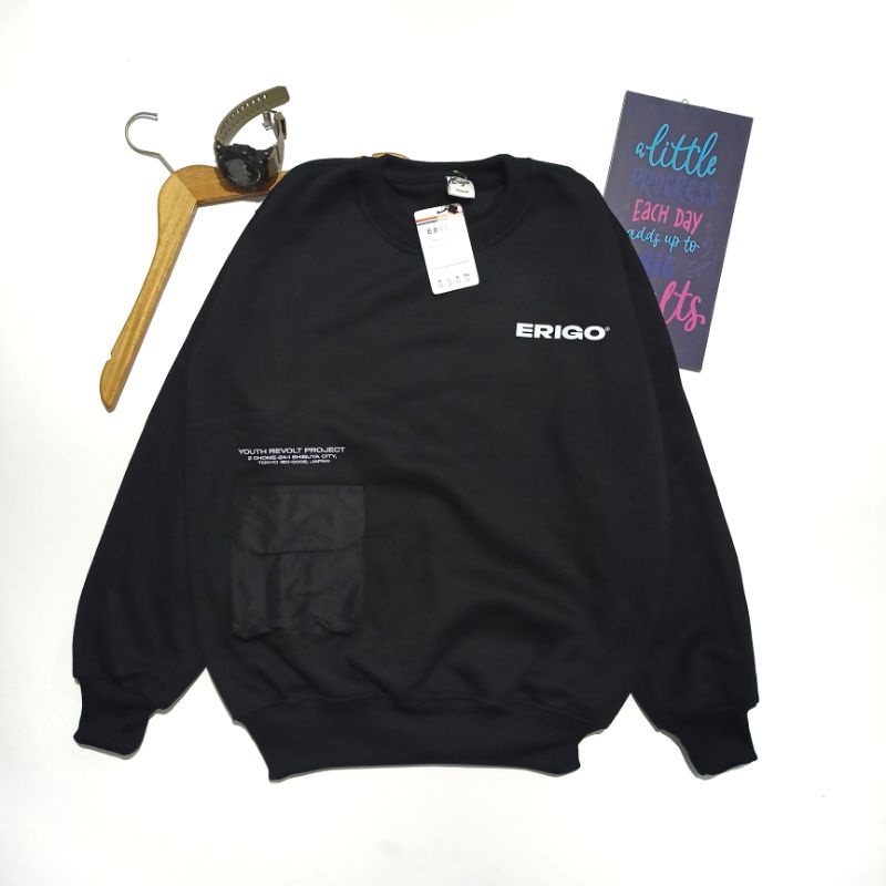 Dz97 Sweater Crewneck Pria Distro Grafity Sweter Switer Crewnek CN Crowneck Cowok Cewek Wanita Tebal