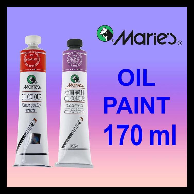 

Cat Minyak Maries / Oil Paint 170 Ml Terlengkap