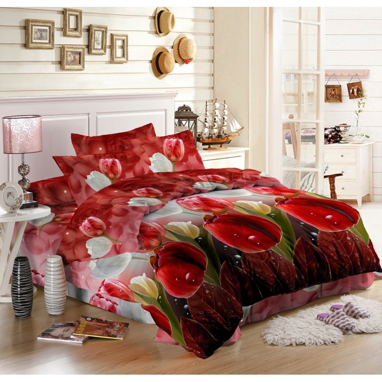 Idola Style Lavender Sprei Katun Jepang LV-8078AB