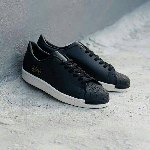 adidas superstar 80s black white