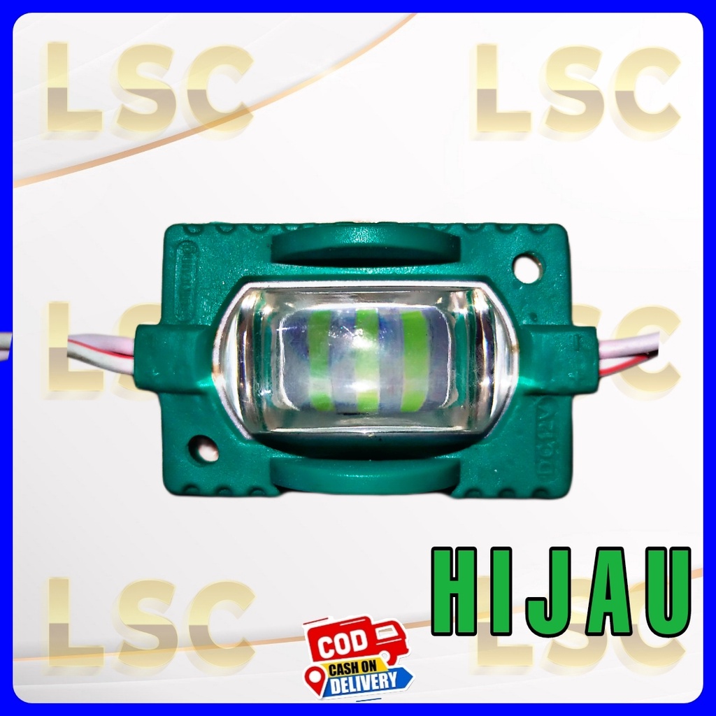 Lampu led Injection 1 mata terang terbaru lampu kolong mobil truk bis dan neon box