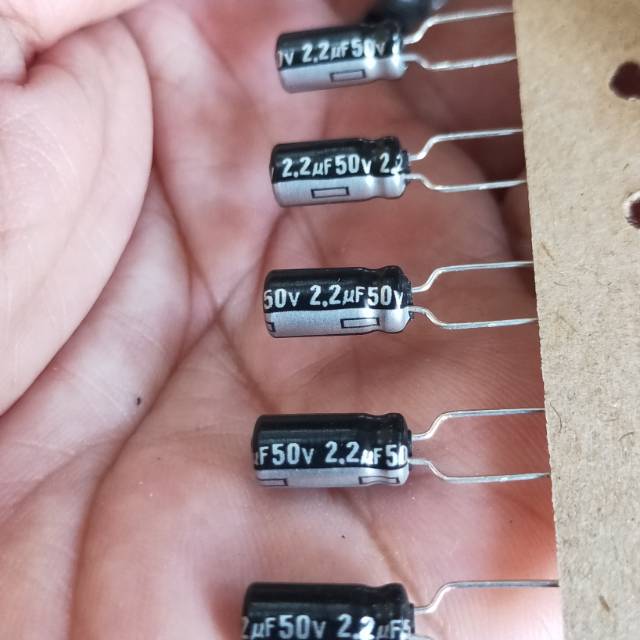 ELKO 2,2UF50V ELCO 2,2UF 50V BAGUS