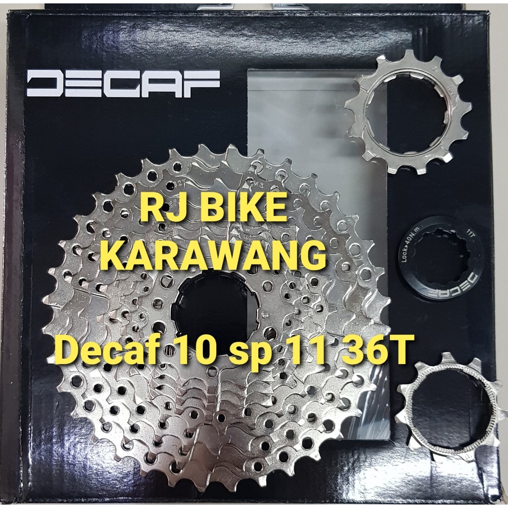Sprocket Decaf 10 speed 11 - 36 T  10sp 11-36T
