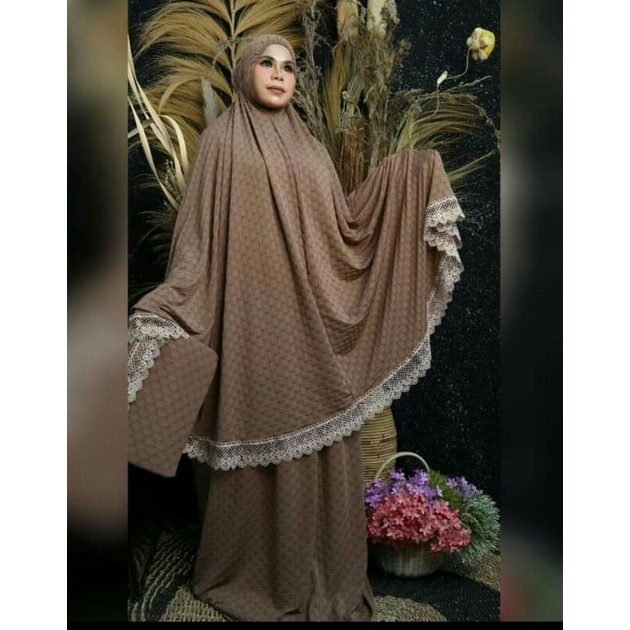 mukena jersey ori doi