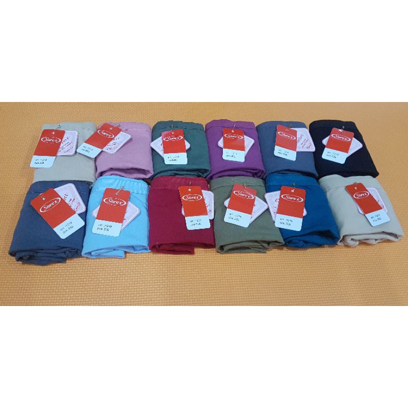 6 pc Celana dalam wanita full karet besar merk Sorex kode 1219 uk. EQL