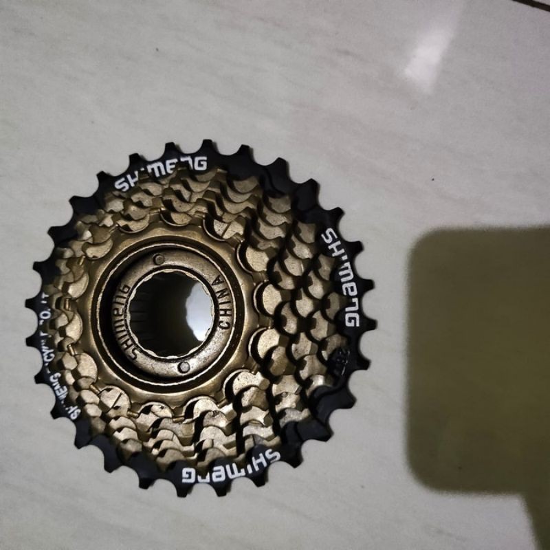 sproket 7 speed merk shimeng