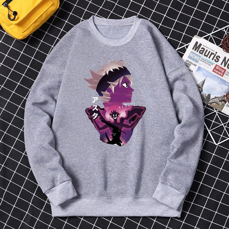 Sweatshirt Basic Anime ARA Devil II Sweater Crewneck  ARA Devil  M - XL ( Pria &amp; Wanita )