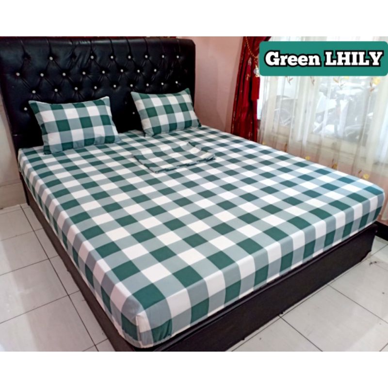 Sprey motif kotak kotak