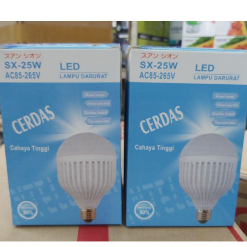 lampu emergensi cerdas sx-25w Bohlam magic Sentuh