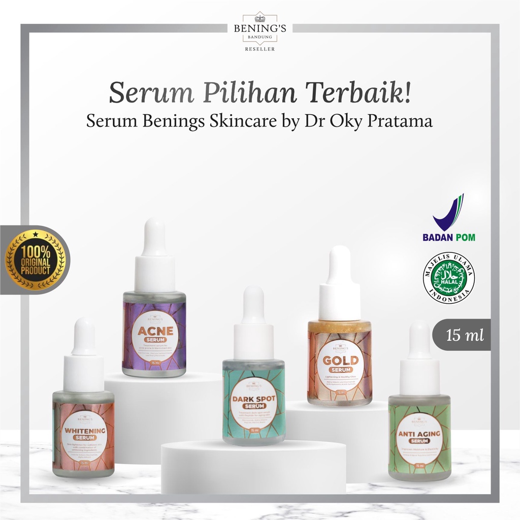 Serum Benings Skincare by Dr Oky Pratama