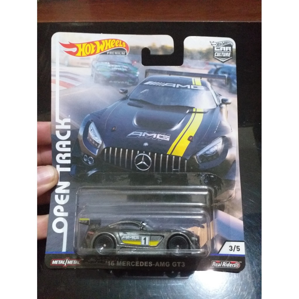 HOT WHEELS OPEN TRACK MERCEDES AMG GT3 ABU