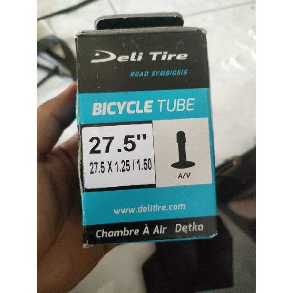 Ban Dalam 27.5 x 1.25 /  27.5 x 1.35 Sepeda Mini MTB. AV PENTIL