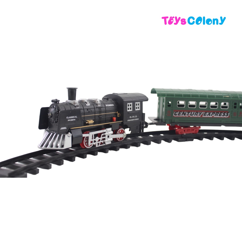 KERETA KLASIK (KERETA EXPRESS KERETA API TRACK SET) / KERETA MAINAN ANAK