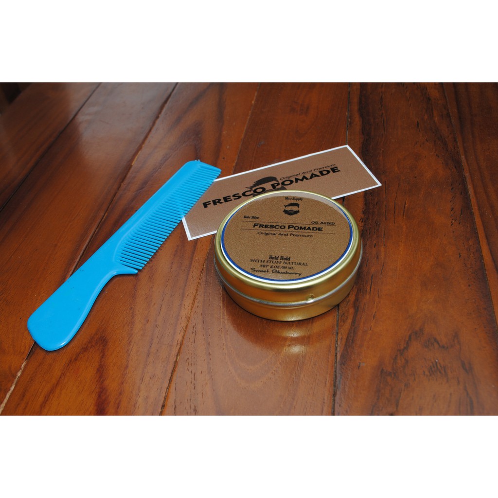 Fresco Pomade Medium OilBased Aroma Bluebarry