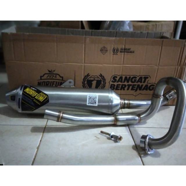 Knalpot norifumi rocket 4 klx 230