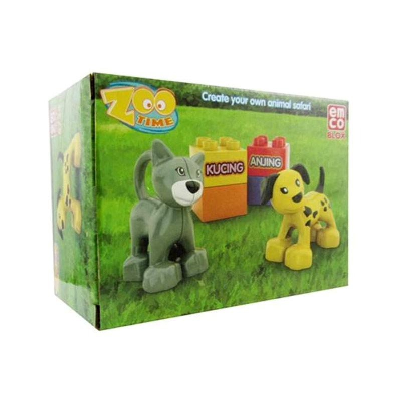 Emco Blox Zoo Time - Anjing dan Kucing (8734)