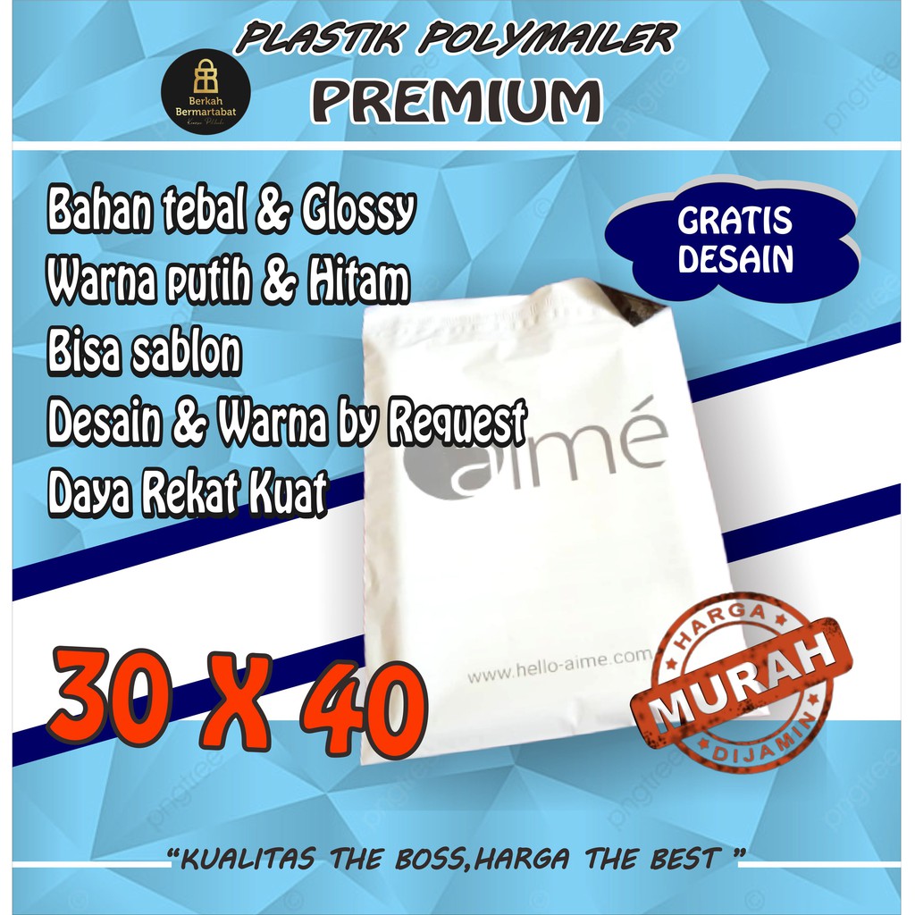 

Plastik Packing Besar, Tas Plastik Packing Polymailer, Plastik Polymailer Sablon, Plastik Packing