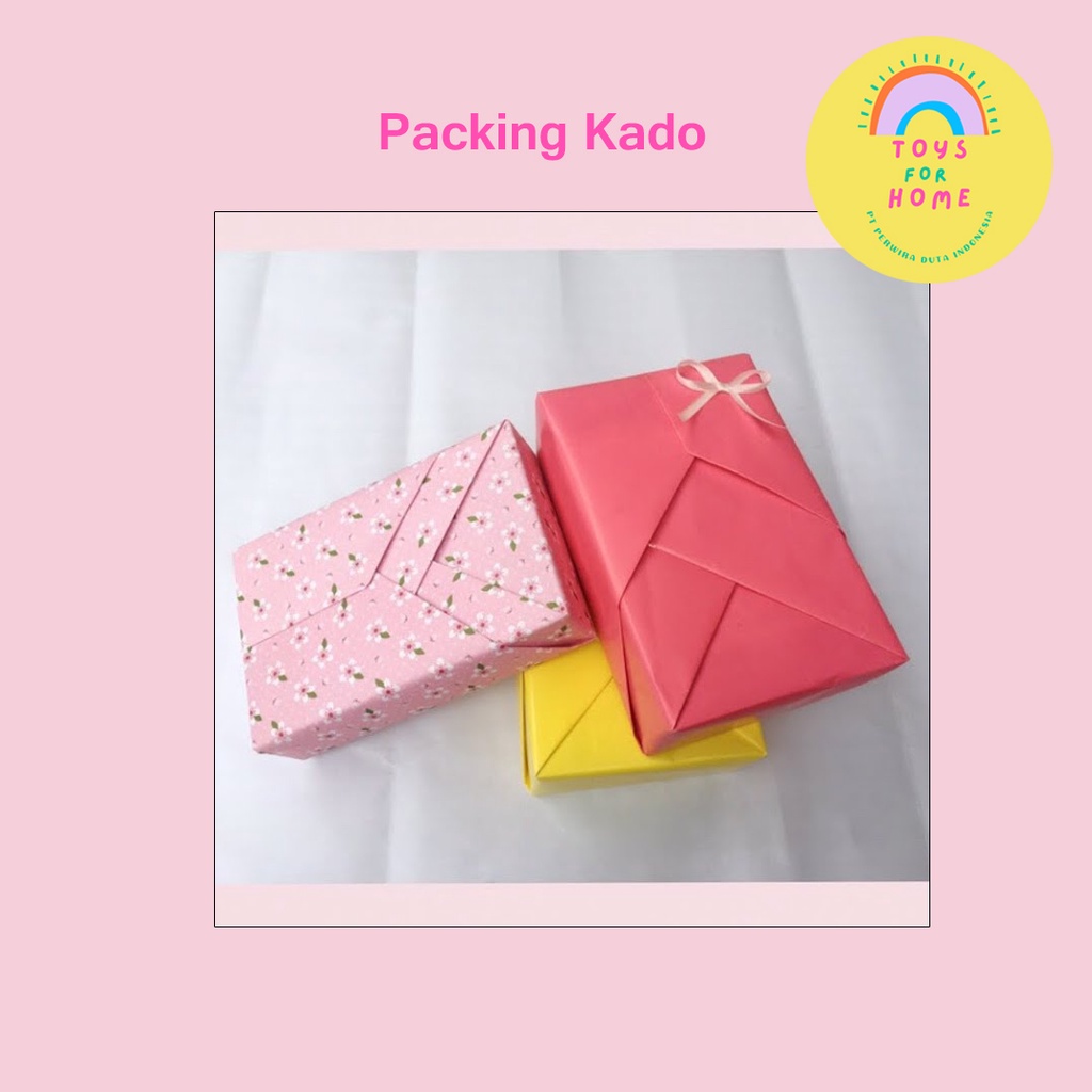 

Packing Kado Tambahan untuk Hadiah Kado Gift TOYSFORHOME