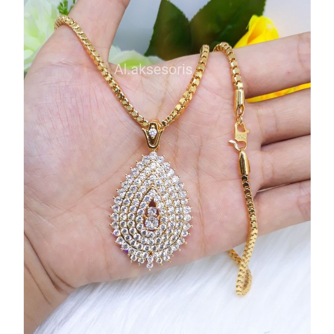 Kalung Set Xuping Labu Fashion Hijab