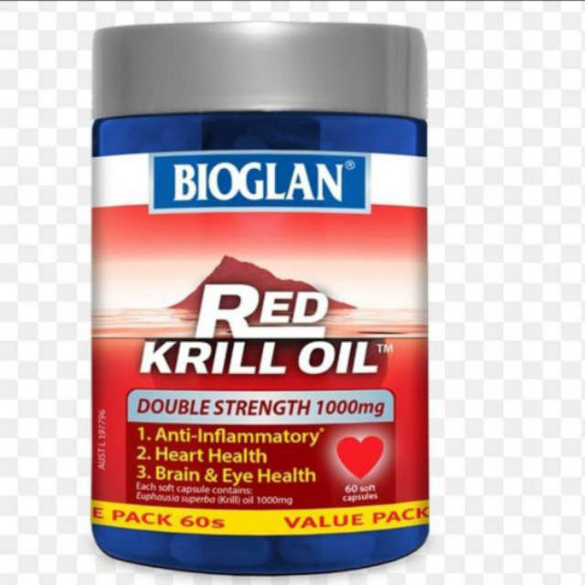 Bioglan red krill oil double strength