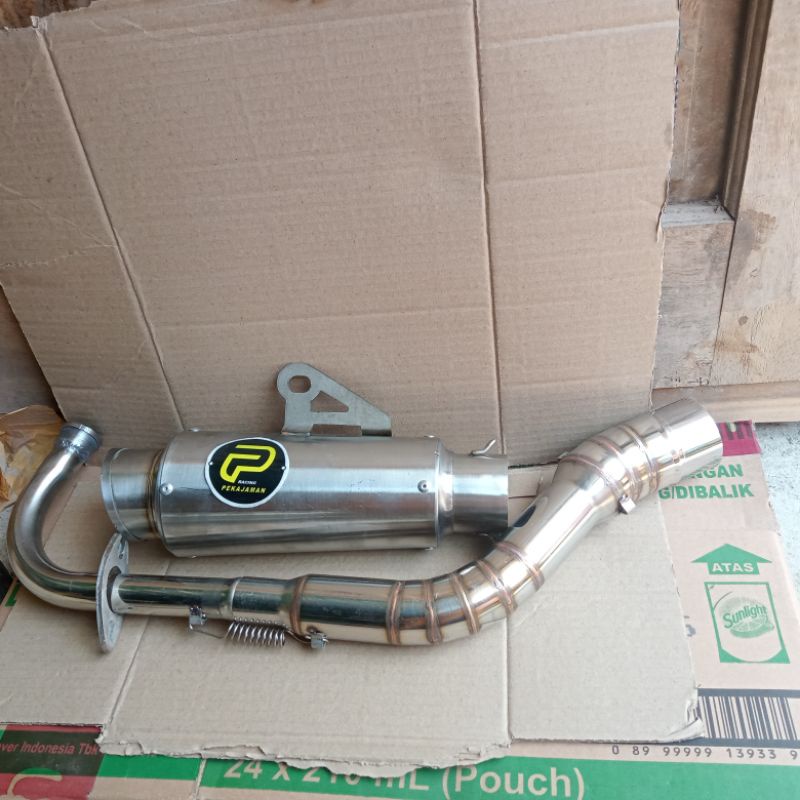 Knalpot Pekajaman Racing Mio sporty Mio soul Beat Karbu Beat Vario Scoopy