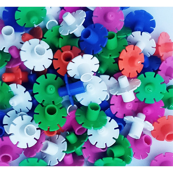 Mainan Edukasi Bombik Bunga Tangkai Jamur Sarana Edukatif Anak  UFO Jadul Kemasan Ekonomis 100 gram