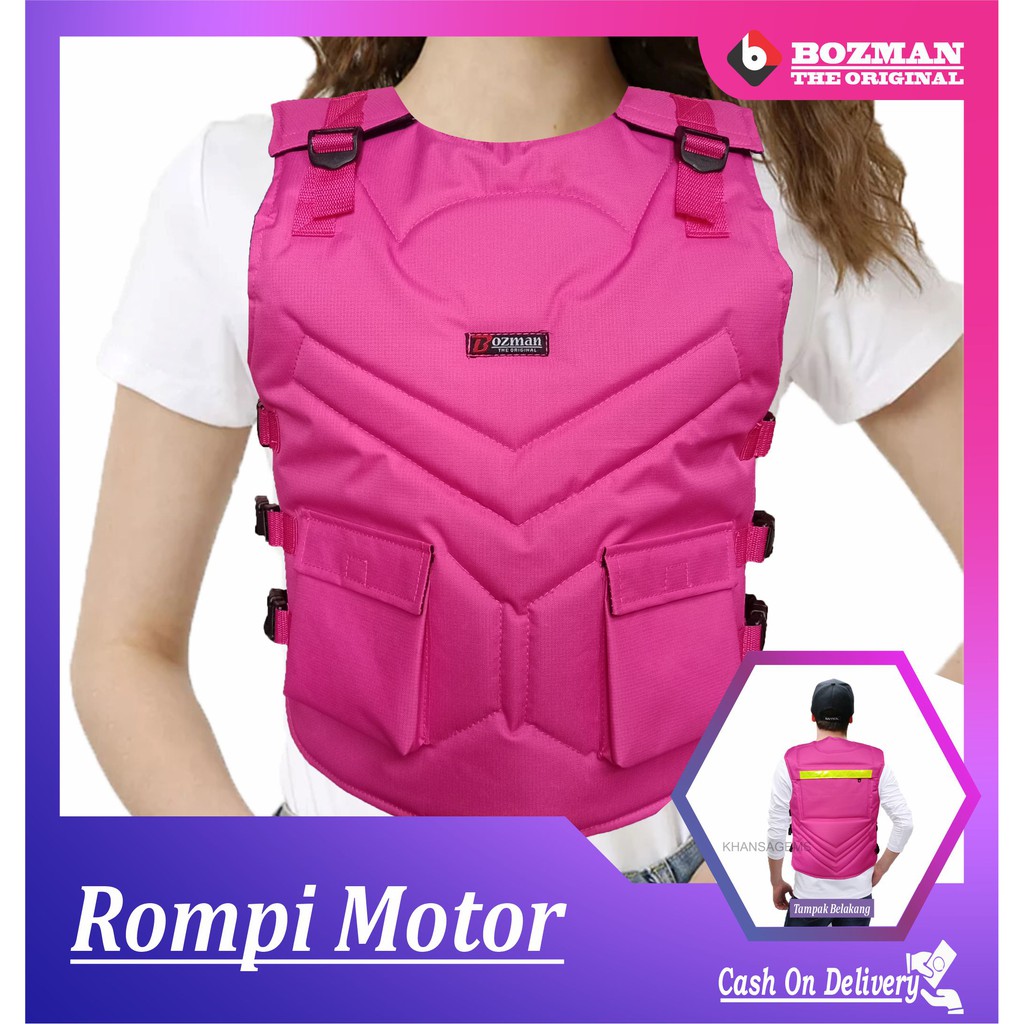 ROMPI MOTOR TOURING BODY PROTECTOR PELINDUNG DADA ANTI ANGIN TERMURAH DAN TERLARIS