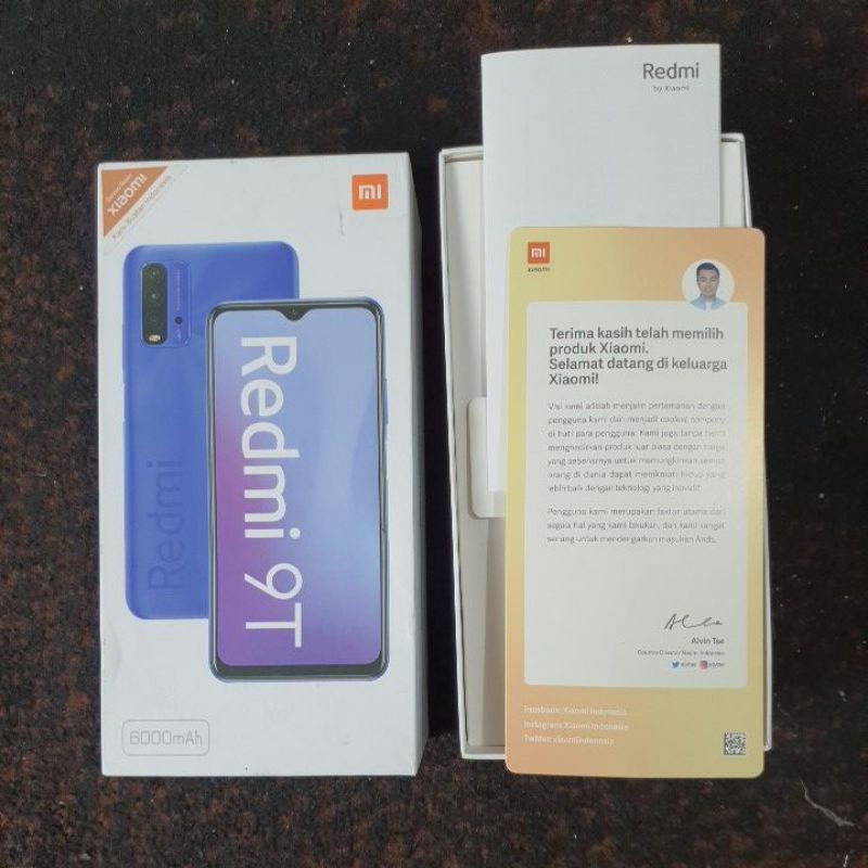 DUS BOOK KARDUS BOX XIAOMI REDMI 9T ORIGINAL COPOTAN