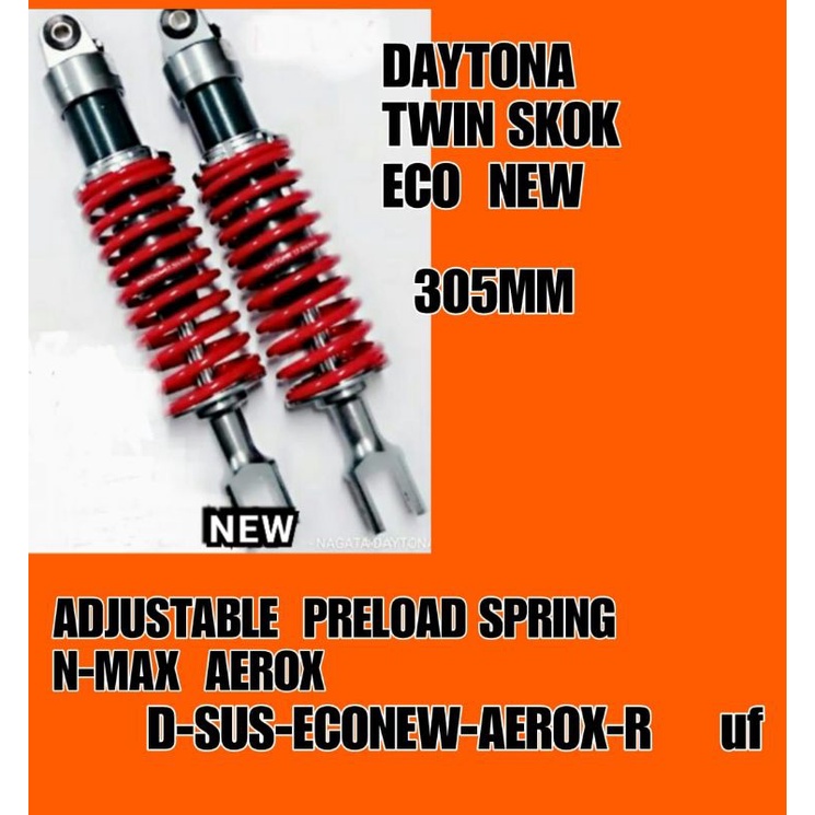 SHOCKBREAKER SKOK DAYTONA BILLET NEW 330MM NMAX PCX AEROX