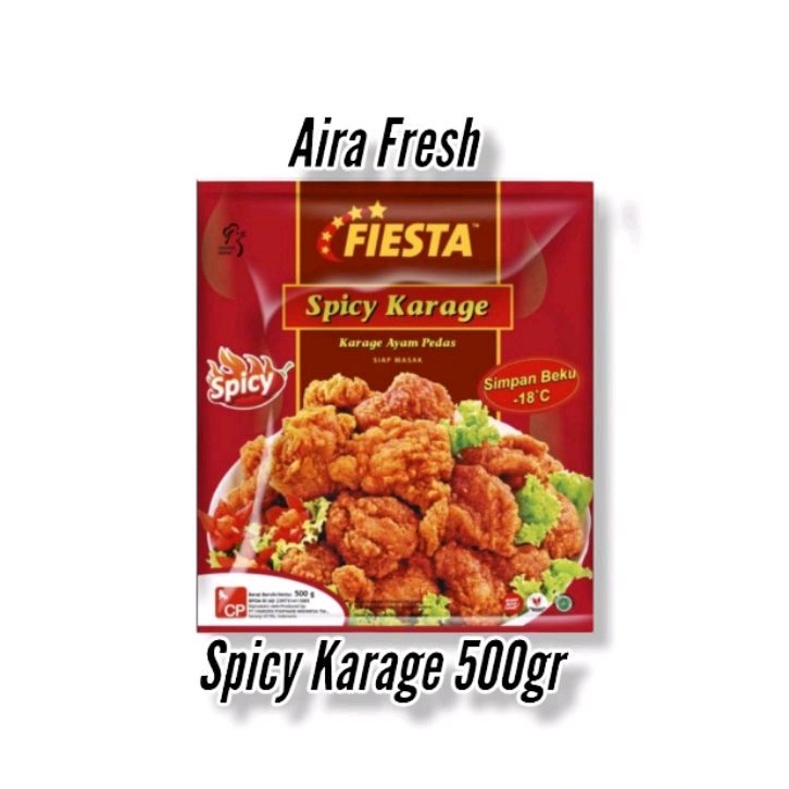 

FIESTA SPICY KARAGE 500GR / KARAGE AYAM PEDAS