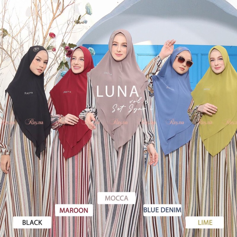 Luna set syari vol6 ORI by rayna