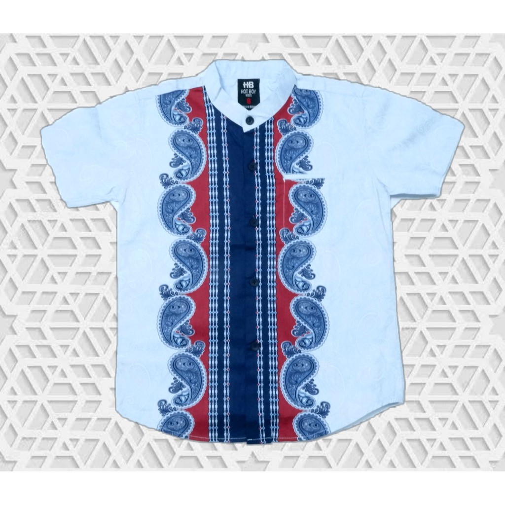 

Dancus - Kemeja Koko Anak / Kemeja Kerah Shanghai Anak Size 4 - 14 (RKO046.2)