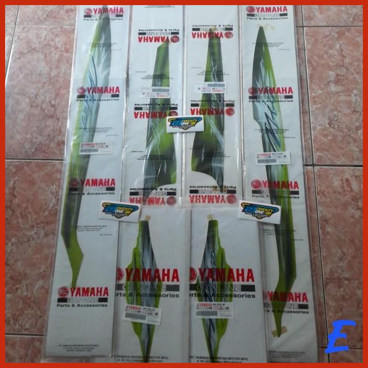graphic stiker striping mio smile fullset hijau original