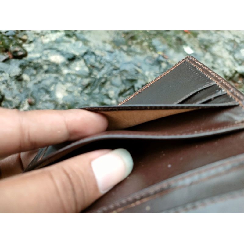 Dompet Kulit Pria Wr Multipurpose Kulit Sapi Asli