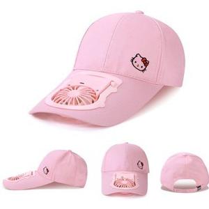 Topi Traveling With Kipas Angin Mini USB Untuk Kegiatan Outdoor