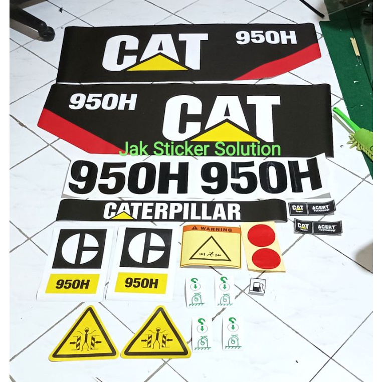 

Stiker Wheel Loader Cat 950H