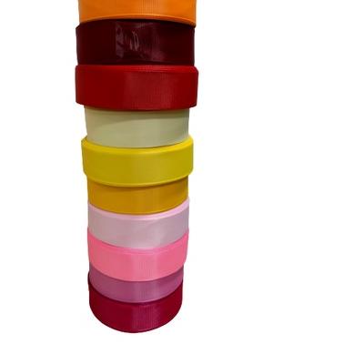 

8.8 HARGA GROSIR Pita Gross Grain Polos 1 inch 2,5 cm per Roll Pita Grossgrain Pita Kado Pita suveni