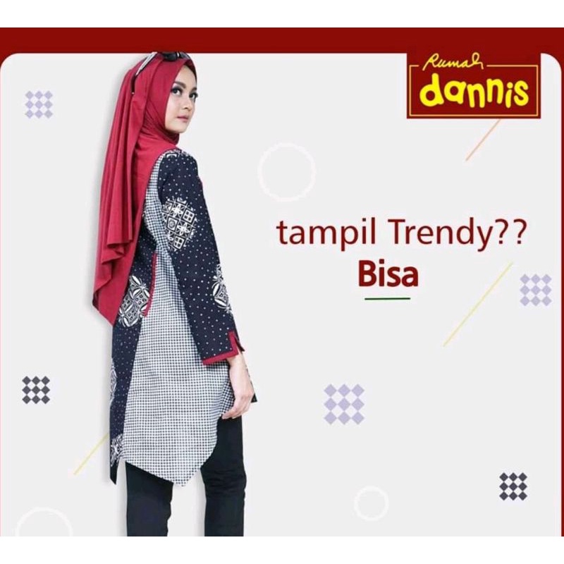 Tunik dewasa dannis/ tunik dewasa