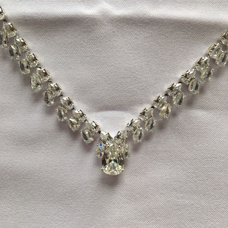 kalung pengantin+anting/kalung zycron