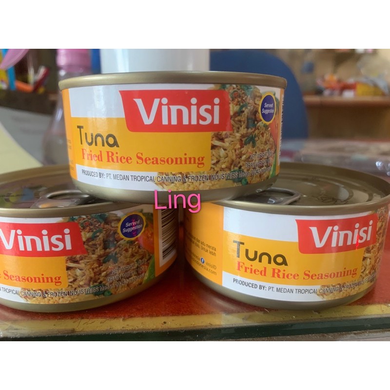 

Vinisi Tuna Sambal Balado / tunai kaleng 130gr