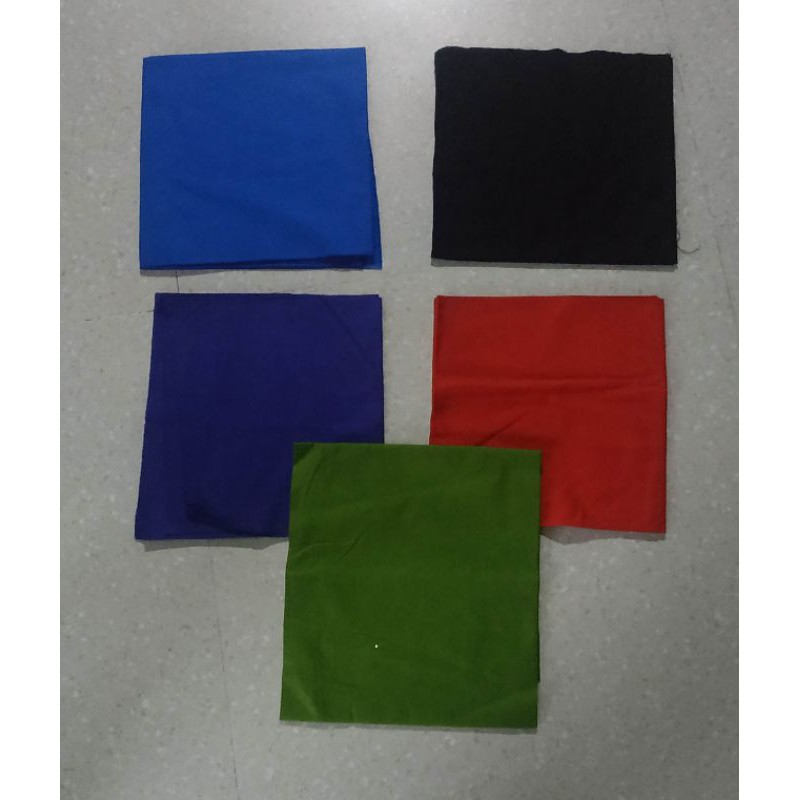 Kain Blangkon Segiempat Halus Warna Polos ( 5 warna) - Udeng Segiempat Halus Warna Polos