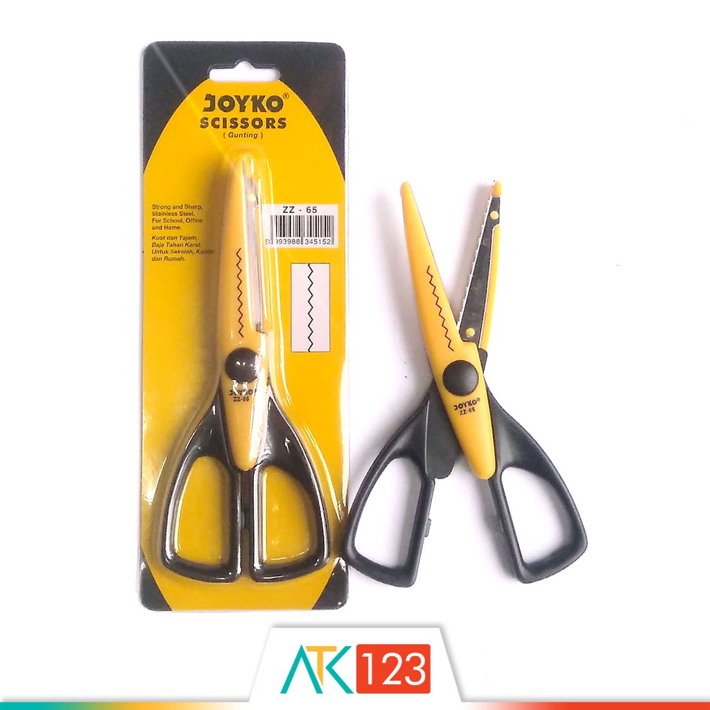 

Gunting Gerigi / Zigzag / Zig Zag Scissors Joyko ZZ-65