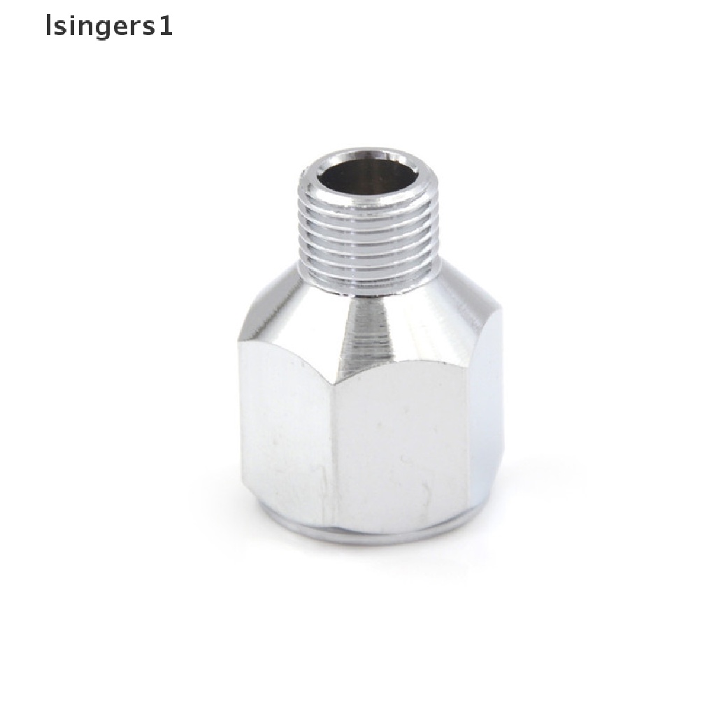 (lsingers1) Adapter Konektor Selang Airbrush 1 / 4 &quot;BSP Female Ke 1 / 8&quot; Male Bahan Metal