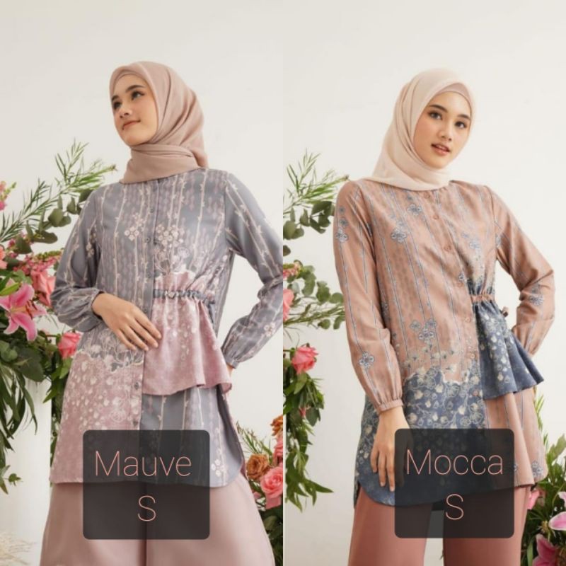Merin Tunic By geulis id geulis.id merin tunik mocca mauve