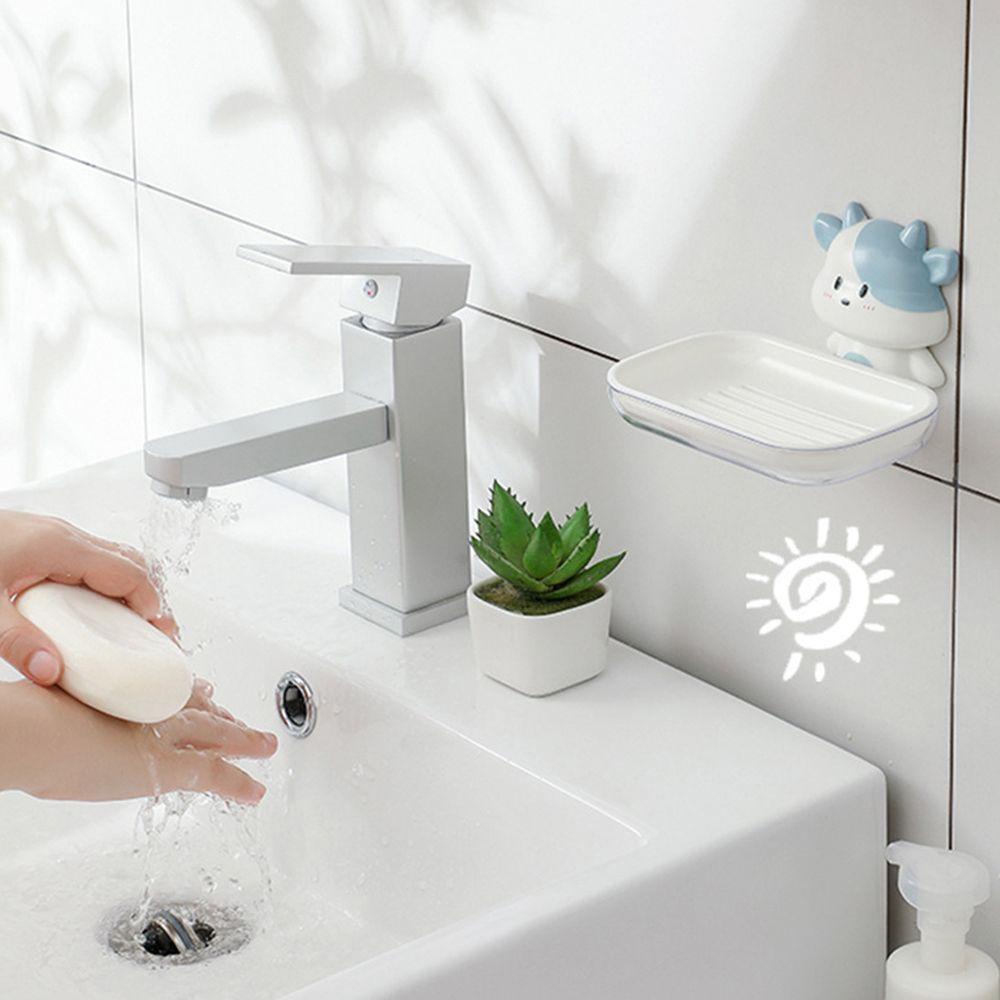 Populer Tempat Sabun Kualitas Tinggi Kartun Betis Perekat Diri Rak Sabun Saluran Air Yang Dipasang Di Dinding