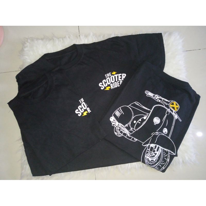 Kaos Cowok Dewasa Scooter